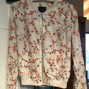 Floral Silky Jacket